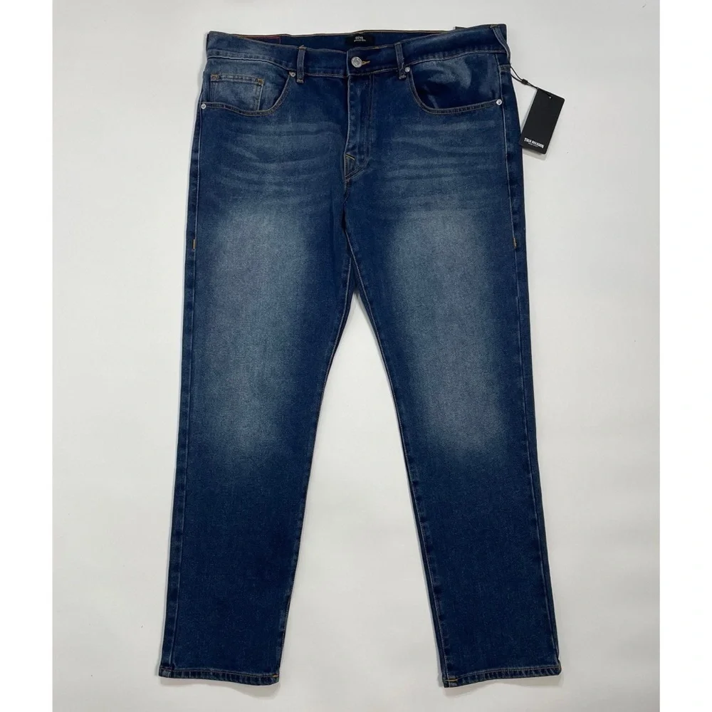 NWT New $159 True Religion Geno Relaxed Slim Jeans Size 40 x 32